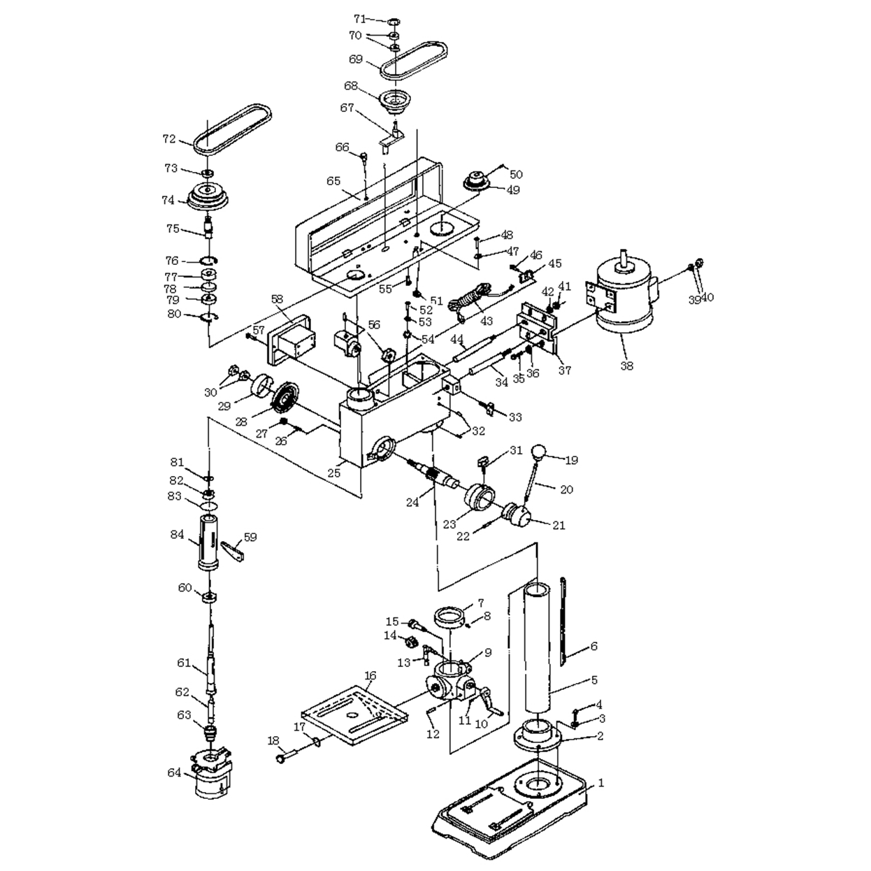 Вертикально-сверлильный станок ВСС-550