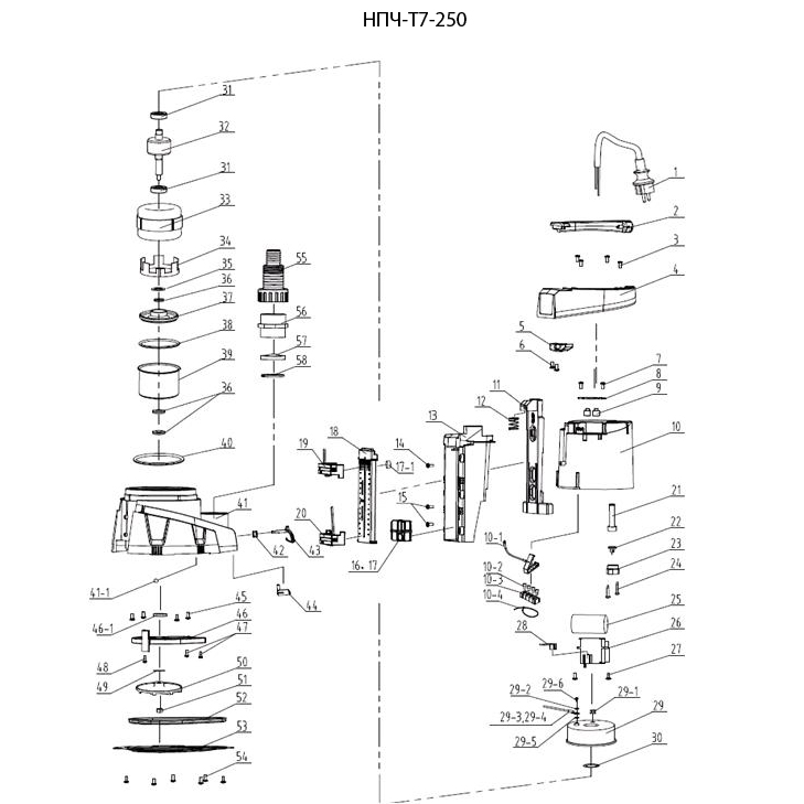Насос дренажный НПЧ-Т7-250